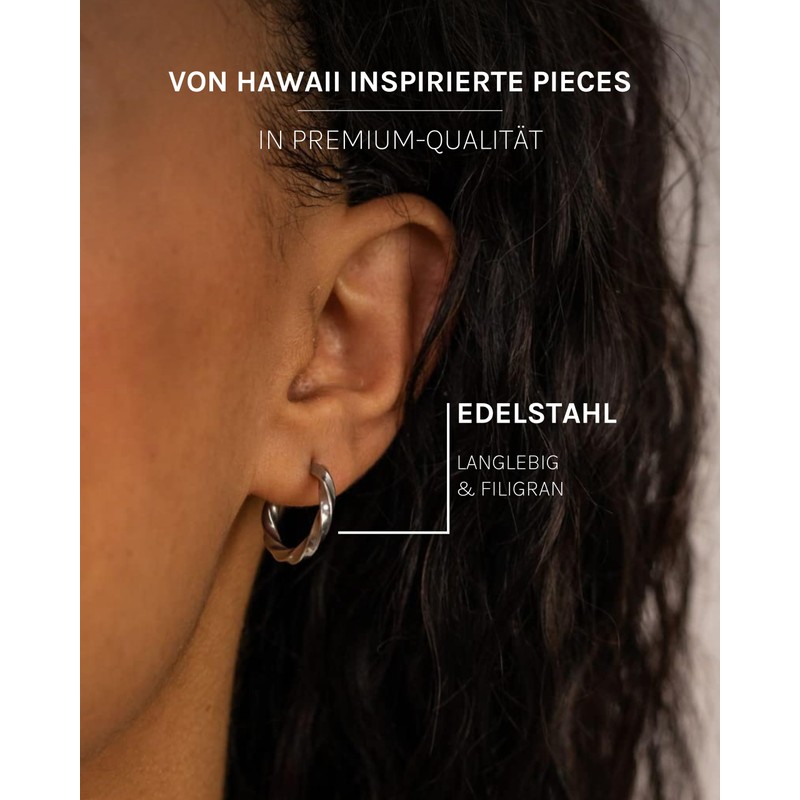 PURELEI® Kelani Earrings, Silver