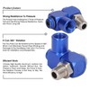 4pcs NPT 360 Degree Swivel Air Hose Connector 1/4 Inch,