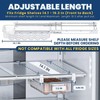 TidyFriend Refrigerator Egg Drawer 14"x7.5"x3.95" – Snap-On Egg Holder with