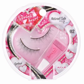 Spring Heart Eyelash Natural Cute