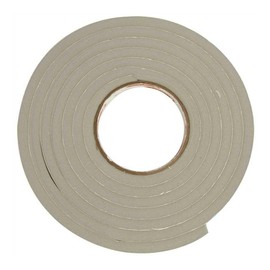 Frost King Vinyl Foam Tape - Closed Cell - Moderate Compression, 3/4" W, 3/16" Thick, 17' L, Grey
