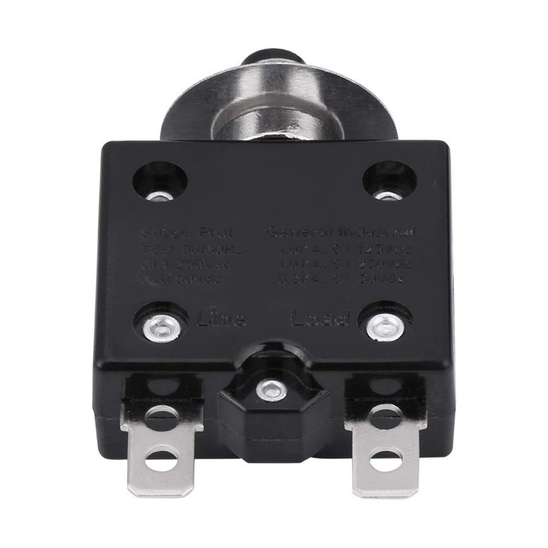 Aramox 30A Circuit Breaker, Thermal Switch Reset Overcurrent Protector with