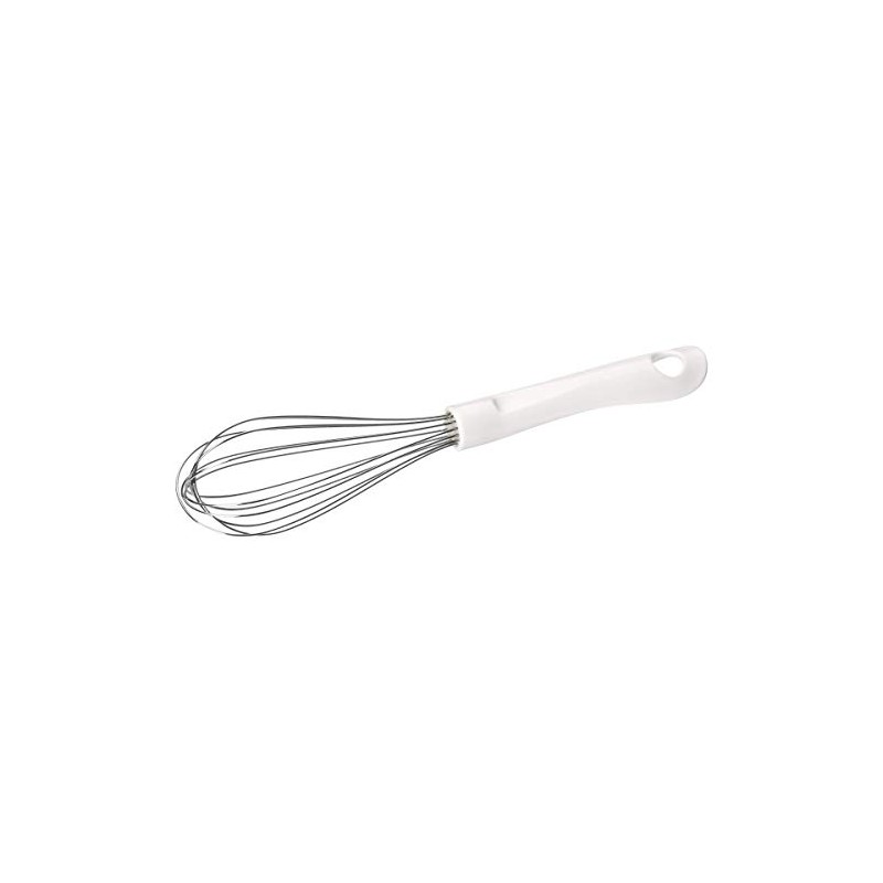 Zenker Patisserie Whisk 24 cm, Plastic, White/Silver, Approx. 24 cm