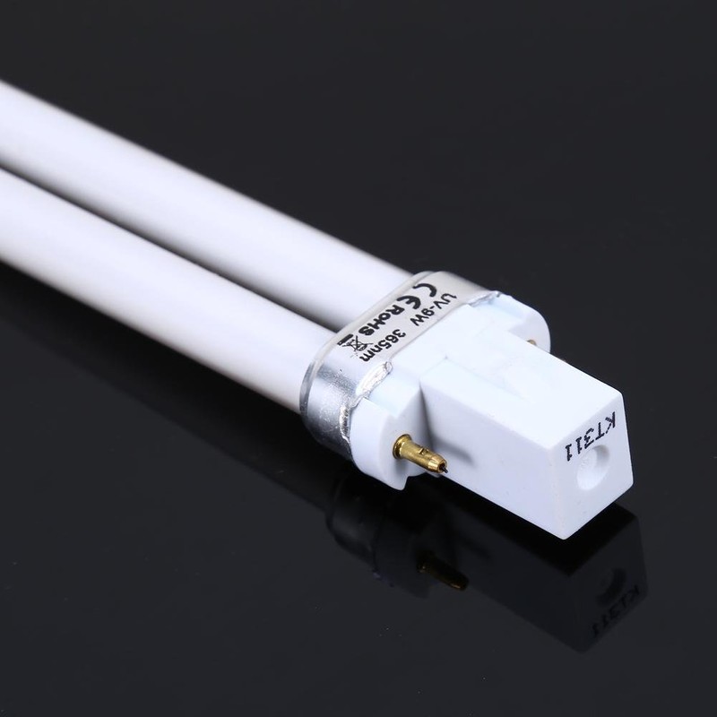 Nail Light Bulbs, UV Lamp Light Replacement 9W 365nm Nail