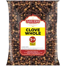 Indian Spice CLOVE WHOLE 1 LB | 16 oz | Laung | Great for Food, Tea, Pomander Balls and Potpourri, Hand Selected, Spice ~ All Natural | NON-GMO | Vegan | Gluten Friendly | Indian Origin