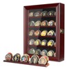 ASmileIndeep Military Challenge Coin Display Case Holder with HD Toughened