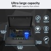 [ 30% Larger capacity ]Gun Safe for Pistols, Biometric Handgun