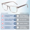 DEHOTRE Blue Light Blocking Glasses Men Computer Game Phone Eyeglasses