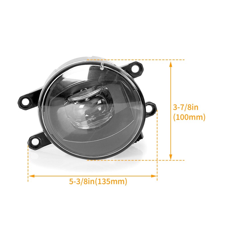 Kojem LED Fog Light Compatible with 2014-2022 Toyota Tundra 4Runner