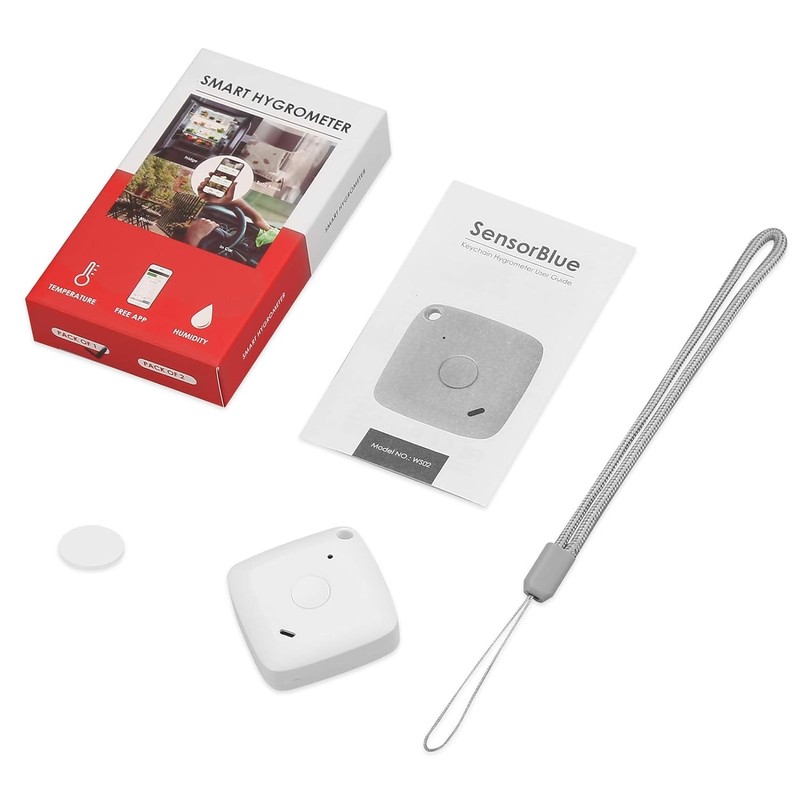 Ankilo Wireless Thermometer Hygrometer, Bluetooth Thermal Hygrometer with Smart Sensor