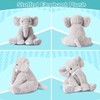 NXNYNZ 18in Elephant Stuffed Animals,Soft Elephant Plushies Toys Doll Cute