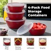 ZHANG XIAO QUAN SINCE 1628 Food Storage Containers Set of
