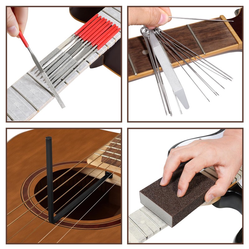 Luthier Tools Guitar Kit, Guitar Setup Tool Kit, Guitar Repairing
