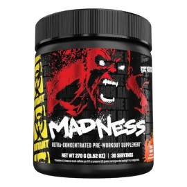 Suplemento En Polvo Mutant Madness Sabor Peach Mango De 270g                                                                                          