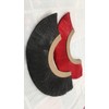 Generic RED Plume Crest Brush for Roman Soldier Helmet New