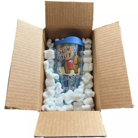 Storopack Packing Peanuts 3.5 cu ft - 1 Bag White Anti Static from 100% Recycled Material