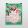Vintage Poster - F. Barteldes Seed Calendar 0489 - Premium