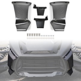 SAUTVS Front Grill Trims for Can-Am Ryker, Carbon Fiber Color Style Lower Grill Protector for Can Am Ryker 600 900 Sport & Ryker Rally Edition All Models Accessories (Replace OEM 219400947)