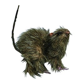 Worth Imports 5" Small Furry Rat Home Décor