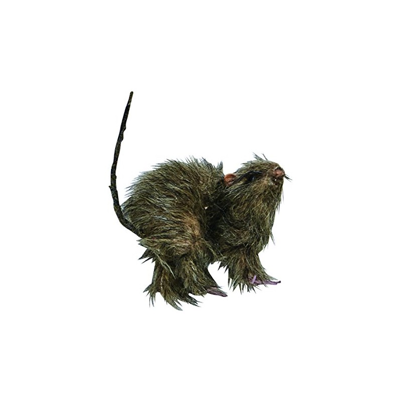 Worth Imports 5" Small Furry Rat Home Décor