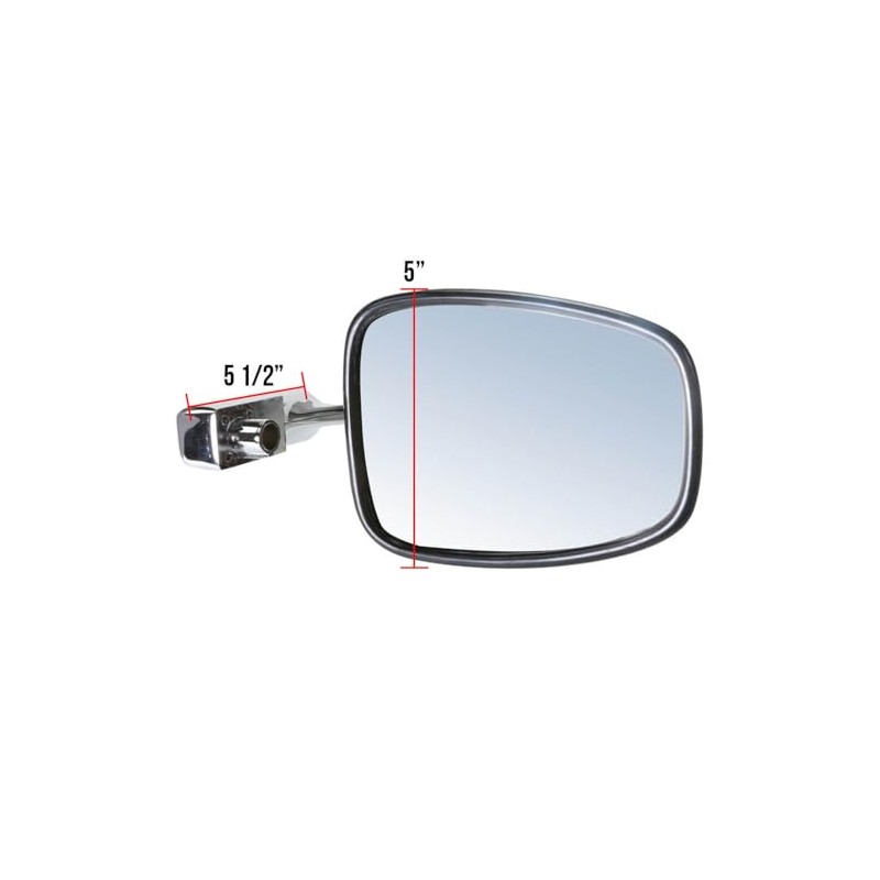 Prima Bar End Mirror (Chrome, Vintage); G400C