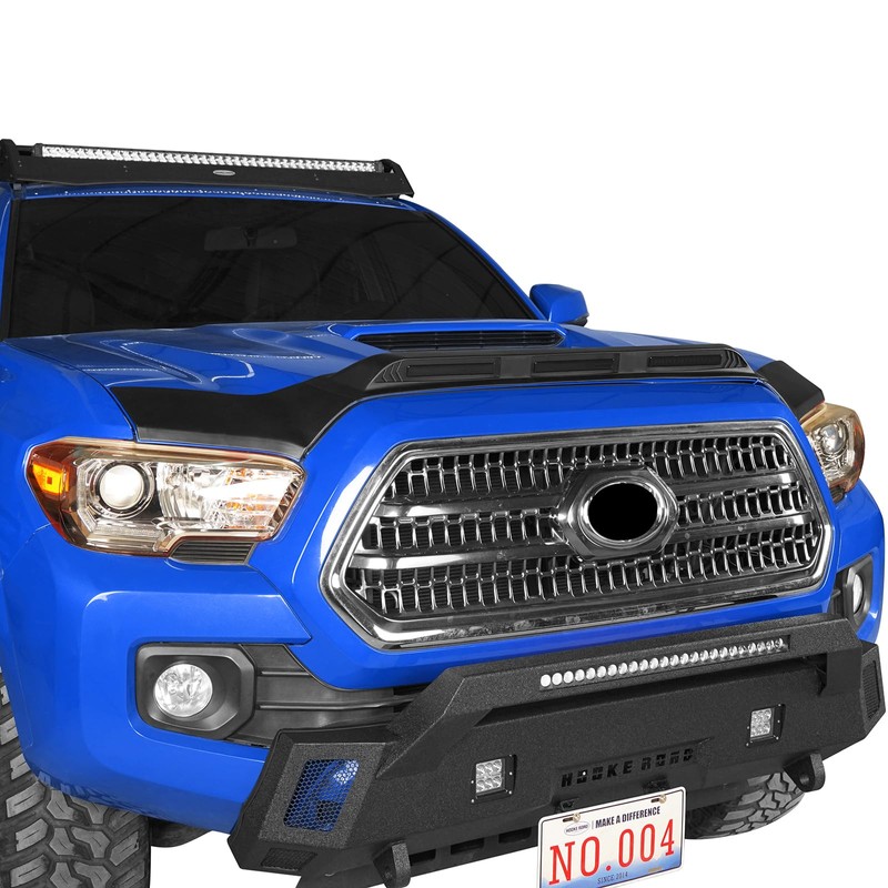 u-Box Hood Protector for Toyota Tacoma 2016-2023 | Matte Black