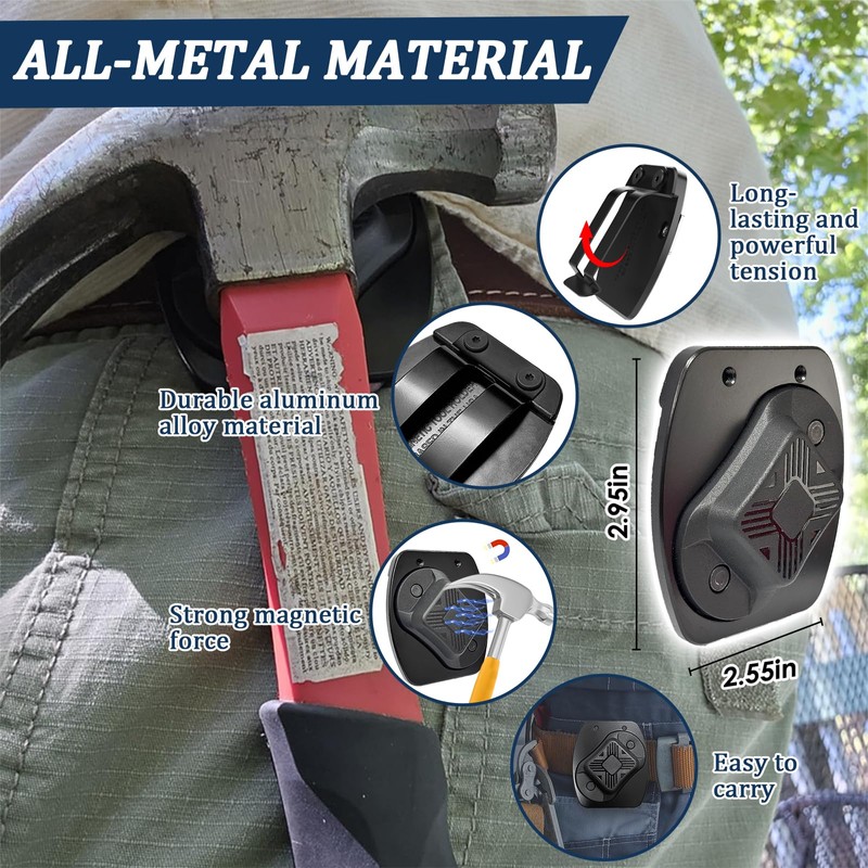 Magnetic Tool Holder & Tape Measure Holder, Gift for Men,