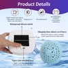 Longzhuo Solar Pool Lighting Floating USB Hanging Pond Lighting Underwater