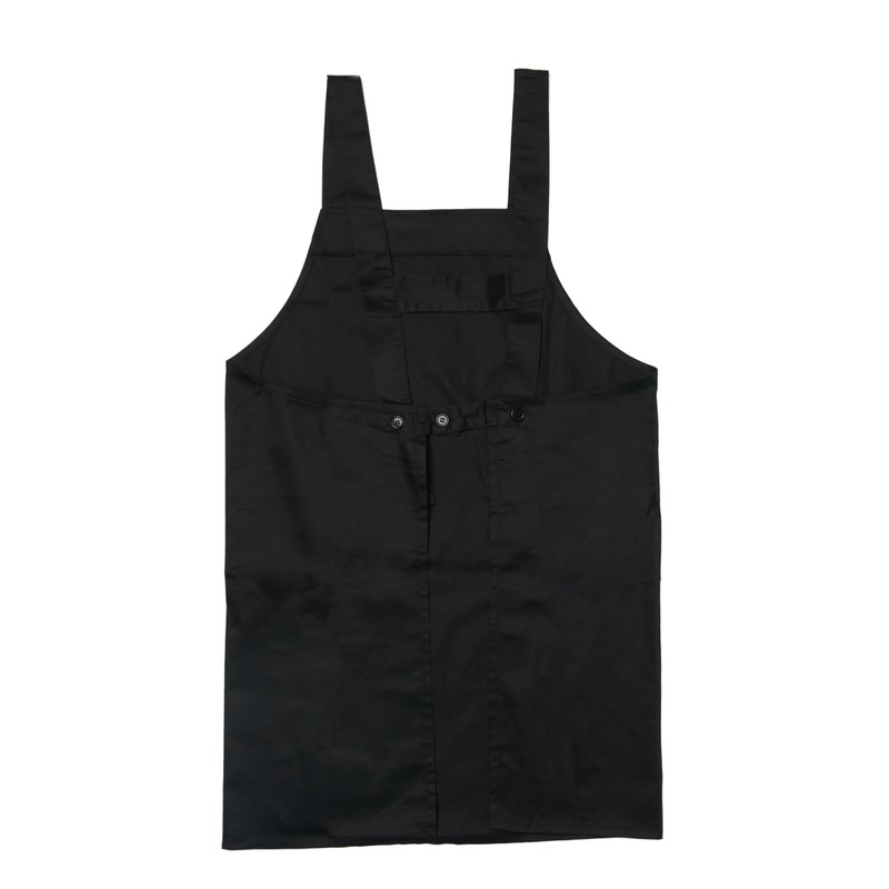 Edwin Apron, Adjustable Back Button, Plain, H-Shaped, Double Sided Pockets,