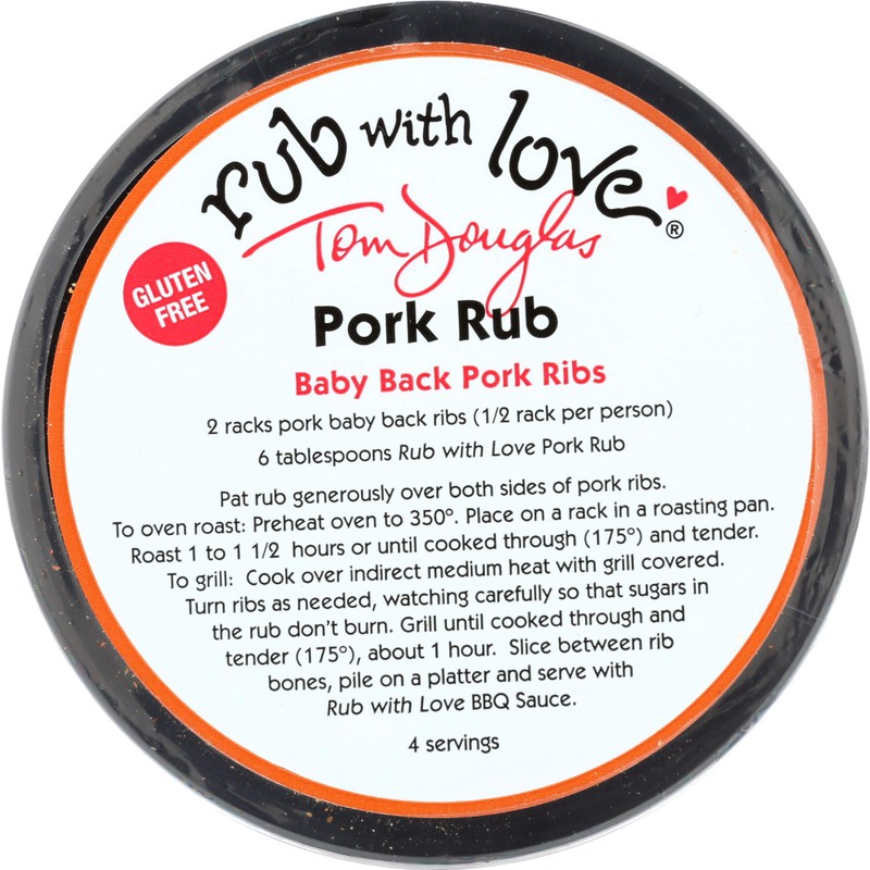 Rub with Love by Tom Douglas (Pork, 3.5 oz)