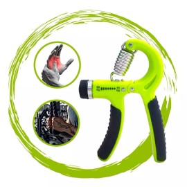 Maxfit Hand Grip Ajustable Fortalecedor De Mano Muñeca Brazo Maxfit Color Verde