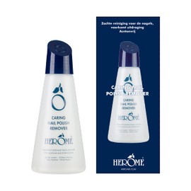 Herome Combi-Pack Nail Polish Remover Acetone-Free (Nail Polish Remover) 120 ml & Herome Nourishing Nail Polish Remover, Acetone-Free, Travel Size, 30 Pads