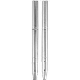 2 aplicadores de lápiz labial retráctiles pequeños con tapa, brocha de maquillaje de doble punta para aplicar brillo labial, brocha de labios de tamaño viaje para festivales y uso diario.Durabilidad