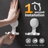 LEVERLOC Razor Holder for Shower 2 Pack, Powerful Suction Cup