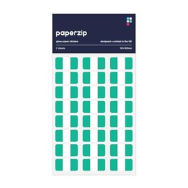 PAPERZIP - Nigeria Flags – 48 Stickers for Business, Schools, Celebrations
