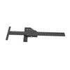 Multifunction Woodworking Ruler Aluminum Alloy T Shaped Black Measuring Marking