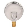 Solimeta 0-200psi Liquid Filled Pressure Gauge, 2.5" Bourdon Tube Pressure
