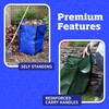DURASACK Heavy Duty Home and Yard Bags 48-Gallon Reusable Self-Standing