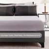 RYNGHIPY 8Pcs Revsible Grey Black Striped Down Alternative Comforter Bedding