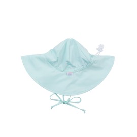 RuffleButts® Baby/Toddler Girls Baby/Toddler Sun Hat with UPF 50+ Sun Protection and Floppy Wide Brim - Mint, 6-12m