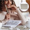 RJLLKD 13 Pack Micro Fineliner Art Drawing Pens with White