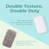 Myhomebody Esponja Ducha Doble Textura Exfoliante Baño Mujeres Corporal Lufa