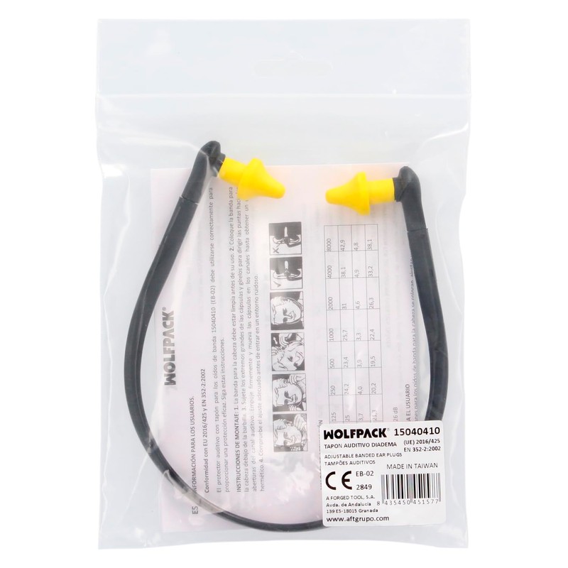 Ear Plugs with SNR 21 DB Band, Hearing Protection, Noise