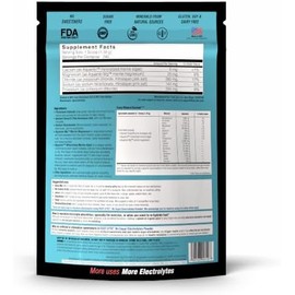 FAST LYTE- Polvo de electrolitos sin azúcar en bruto  Mezclar en café, sopa, jugo, agua, batidos, caldo, cualquier cosa