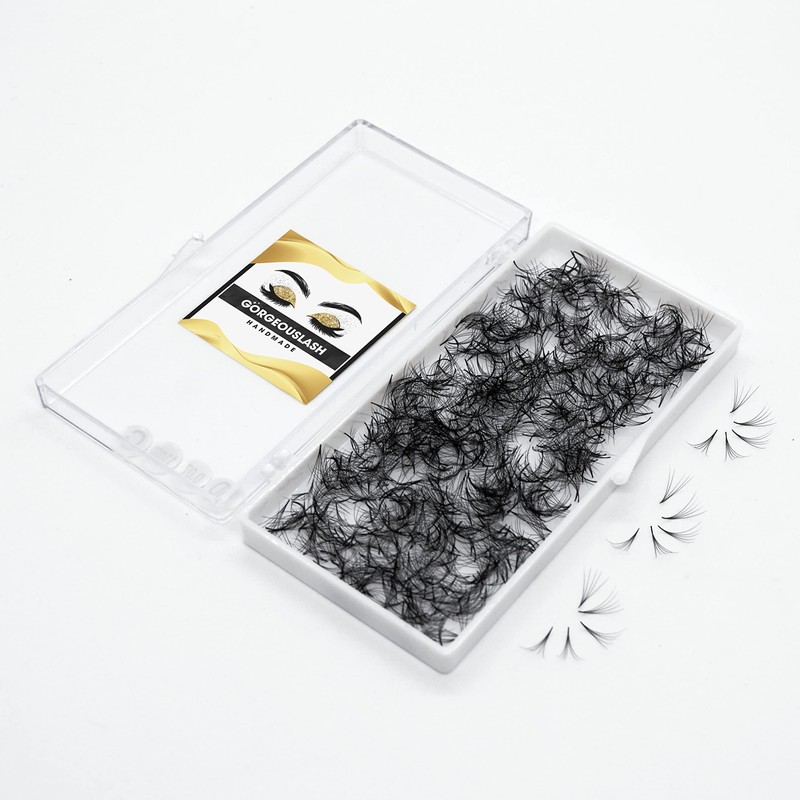 GorgeousLash 1000 Premade Lash Fans. 10D, 8D, 7D, 6D, 5D,