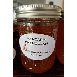 Mandarin Orange Jam 8 Oz Size Arkansas Grown And Made Organic Great Gift Idea!