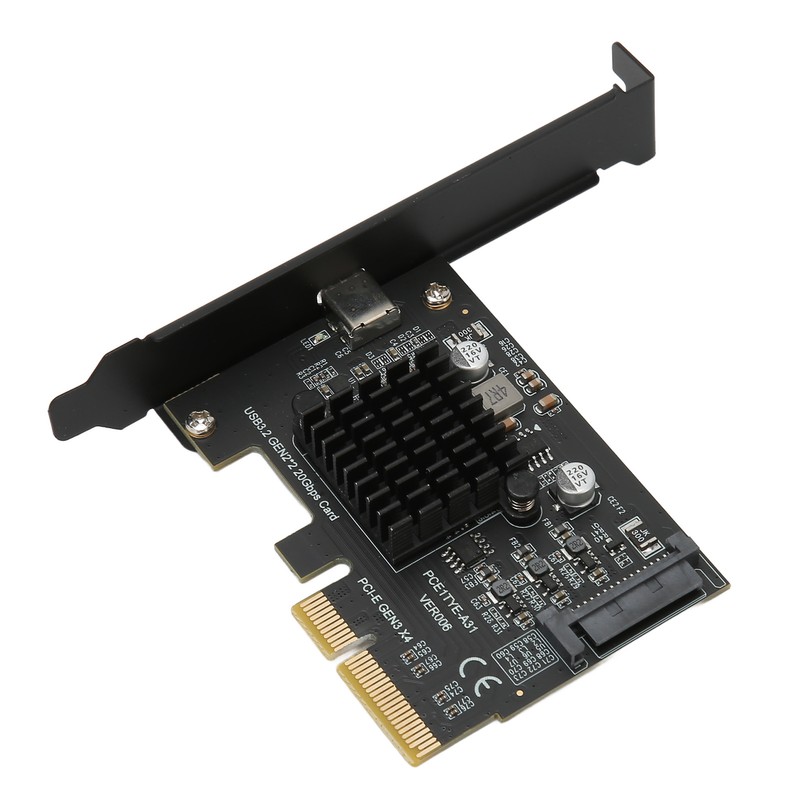 USB3.2 Expansion Card GEN2x2 20Gbps ASM3242 Chip PCI E 4X