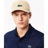 Lacoste RK1103-99GIZTU One-Point Waterproof Golf Cap, natural, Free size
