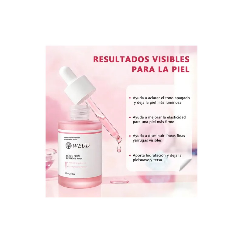 Facial Weud Iluminador Reafirma Y Arrugas:tónico, Pdrn Sérum