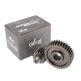Glixal High Performance GY6 150cc 180cc 200cc Racing Final Drive Gear Set 152QMI 157QMJ 161QMK 161QML Scooter Moped ATV Go Kart (18T/36T)